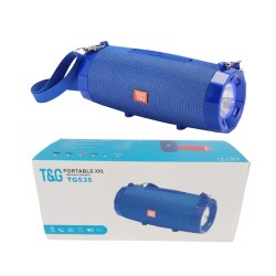 T&G Portable Wireless Speaker TG-535 with Super Flashlight Blue T&G Portable Wireless Speaker TG-535 with Super Flashlight Blue